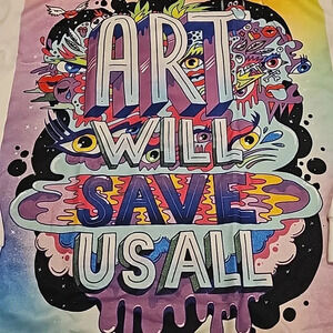 Graphic art Unisex Long Sleeve Shirt nwot